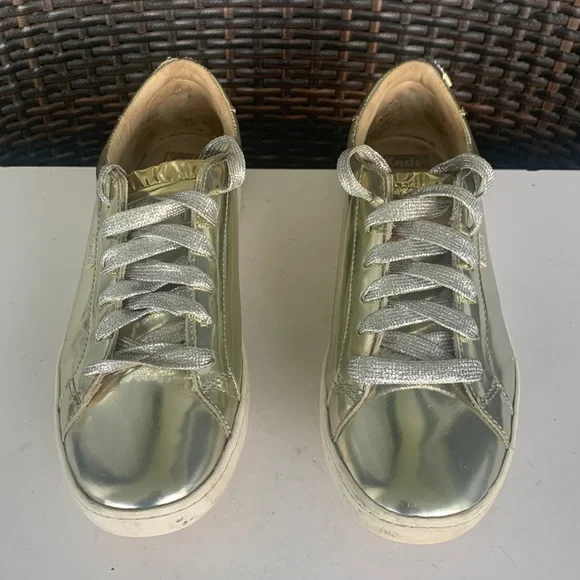 kate spade Shoes Keds By Kate Spade Ace Specchio Gold Silver